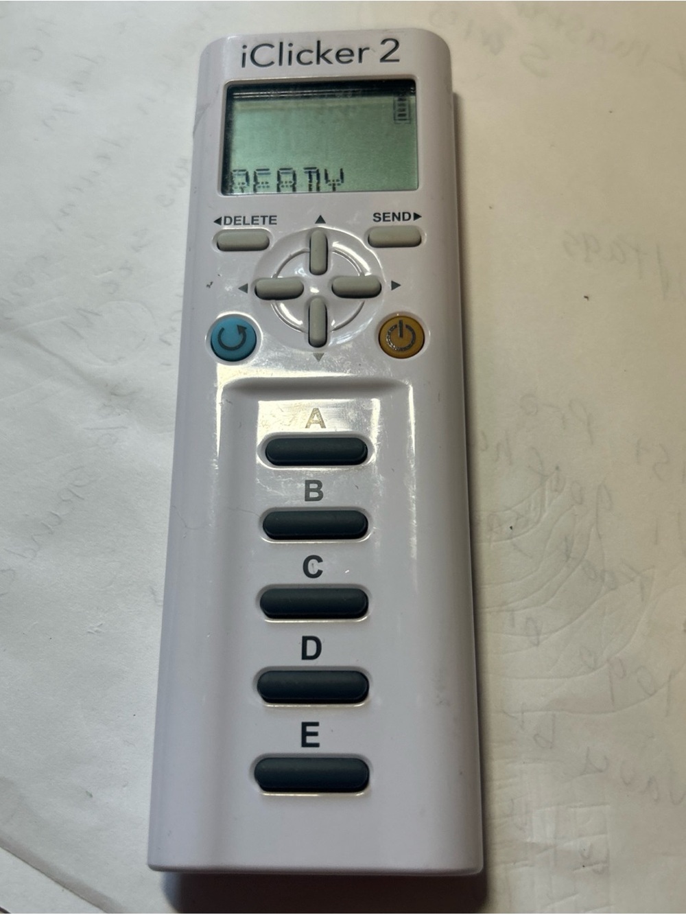 iClicker 2 Student Remote (2nd Edition) Working